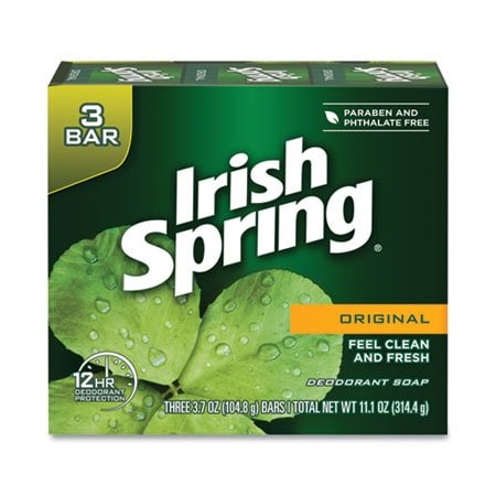 Colgate-Palmolive IrishSprng, BAR SOAP, CLEAN FRESH SCENT, 3.75OZ, 18PK 14177